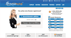 Desktop Screenshot of domaintechnik.at
